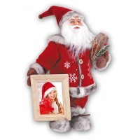 ADDOBBO NATALIZIO BABBO NATALE 7X10 31cm H PFCK477